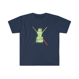 All Hail The First Chair - Drumsticks -  Unisex Softstyle T-Shirt