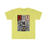 Drum Major - Artsy Alphabet - Unisex Softstyle T-Shirt