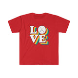 LOVE - Drumsticks - Unisex Softstyle T-Shirt