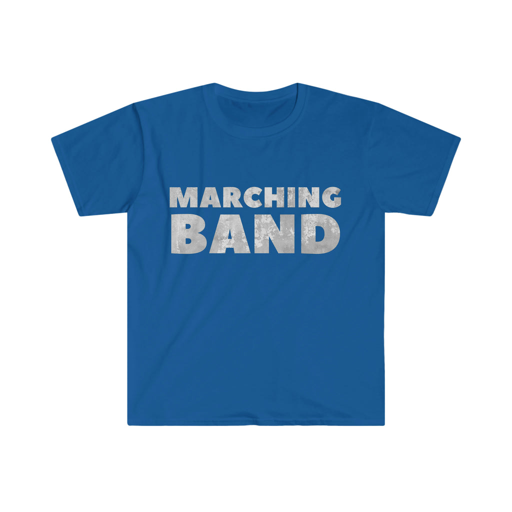 Marching Band - Grey - Unisex Softstyle T-Shirt