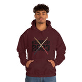 Senior 2023 - Black Lettering - Drumsticks - Hoodie