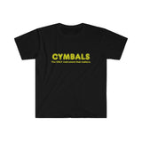 Cymbals - Only 2 - Unisex Softstyle T-Shirt