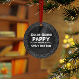 Drum Corps Pappy - Life - Metal Ornament