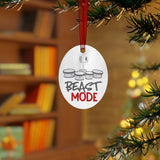 Beast Mode - Quads/Tenors - Metal Ornament