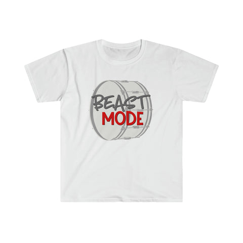 Beast Mode - Bass Drum - Unisex Softstyle T-Shirt