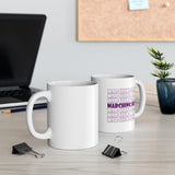 Marching Band - Retro - Purple - 11oz White Mug