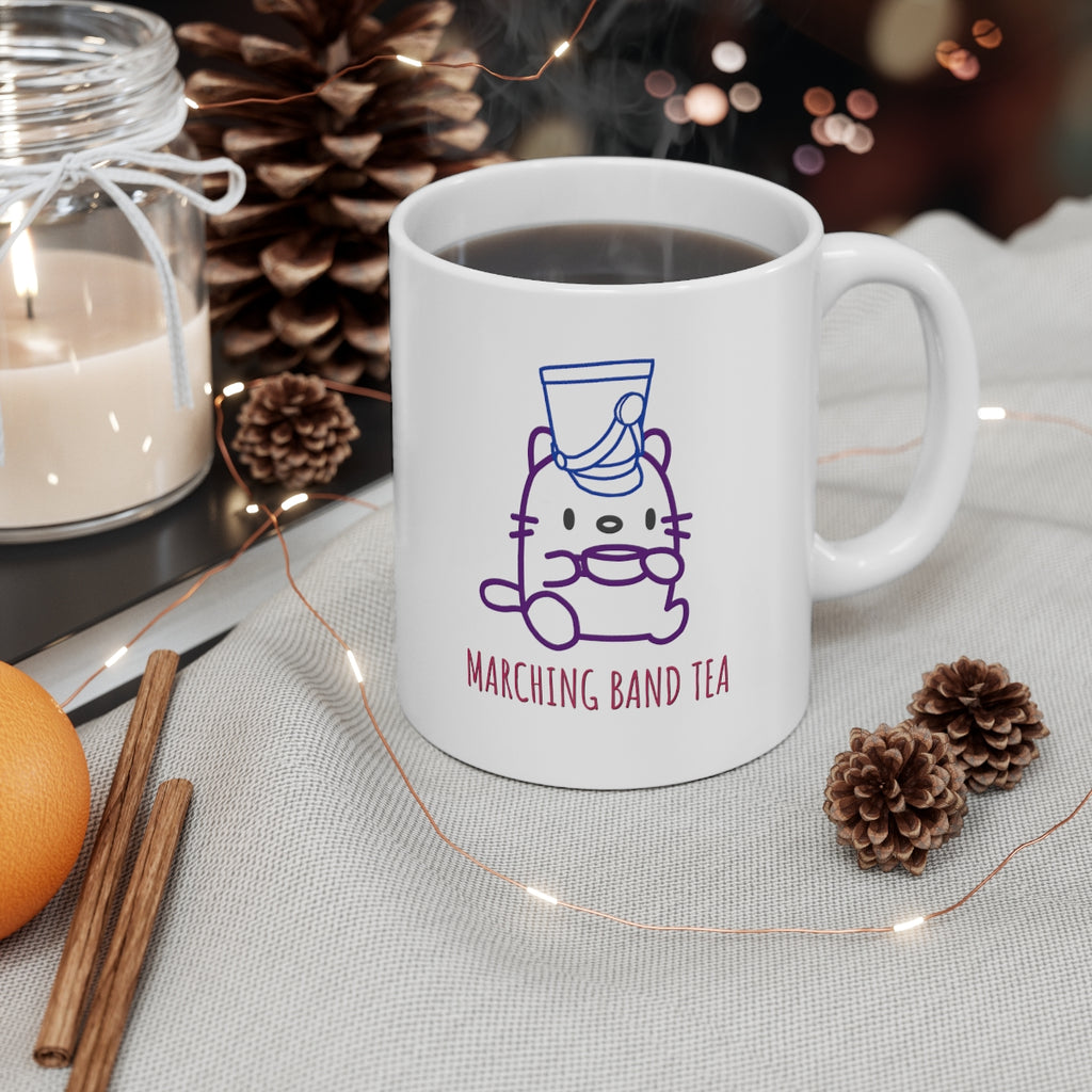 Marching Band Tea - 11oz White Mug