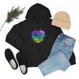 Vintage Rainbow Cloud Heart - Cymbals - Hoodie