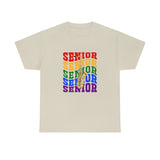 Senior Rainbow - Tenor Sax - Unisex Heavy Cotton Tee