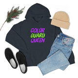 Color Guard Queen - Magenta/Green - Hoodie