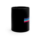 Marching Band - Retro - Snare Drum - 11oz Black Mug