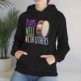 Plays Well With Others - Bass Drum - Hoodie