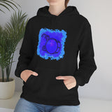 Vintage Blue Cloud - Bass Drum - Hoodie