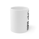 Senior 2023 - Black Lettering - Snare Drum - 11oz White Mug