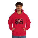 Senior 2023 - Black Lettering - Drumsticks - Hoodie