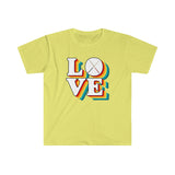 LOVE - Drumsticks - Unisex Softstyle T-Shirt