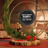 Drum Corps Pappy - Life - Metal Ornament