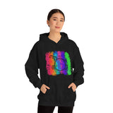 Vintage Rainbow Cloud - Bass Drum - Hoodie