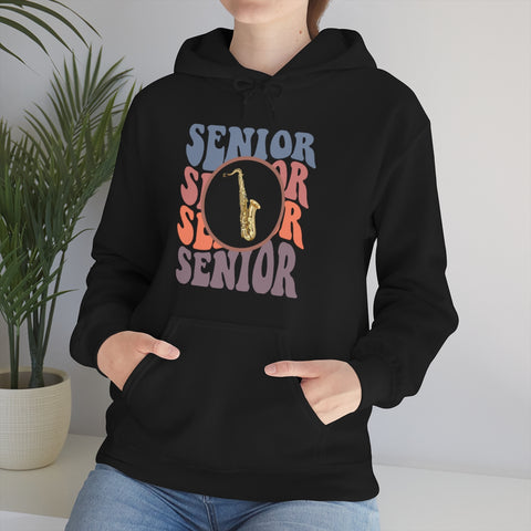 Senior Retro - Tenor Sax - Hoodie