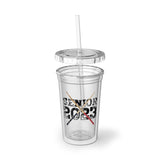 Senior 2023 - Black Lettering - Drumsticks - Suave Acrylic Cup