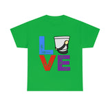 Marching Band - Love - Shako - Unisex Heavy Cotton Tee