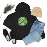 Vintage Green Cloud - Drumsticks - Hoodie