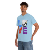 Marching Band - Love - Shako - Unisex Heavy Cotton Tee