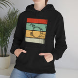 Vintage Grunge Lines - Bass Drum - Hoodie