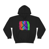 Vintage Rainbow Cloud - Drumsticks - Hoodie