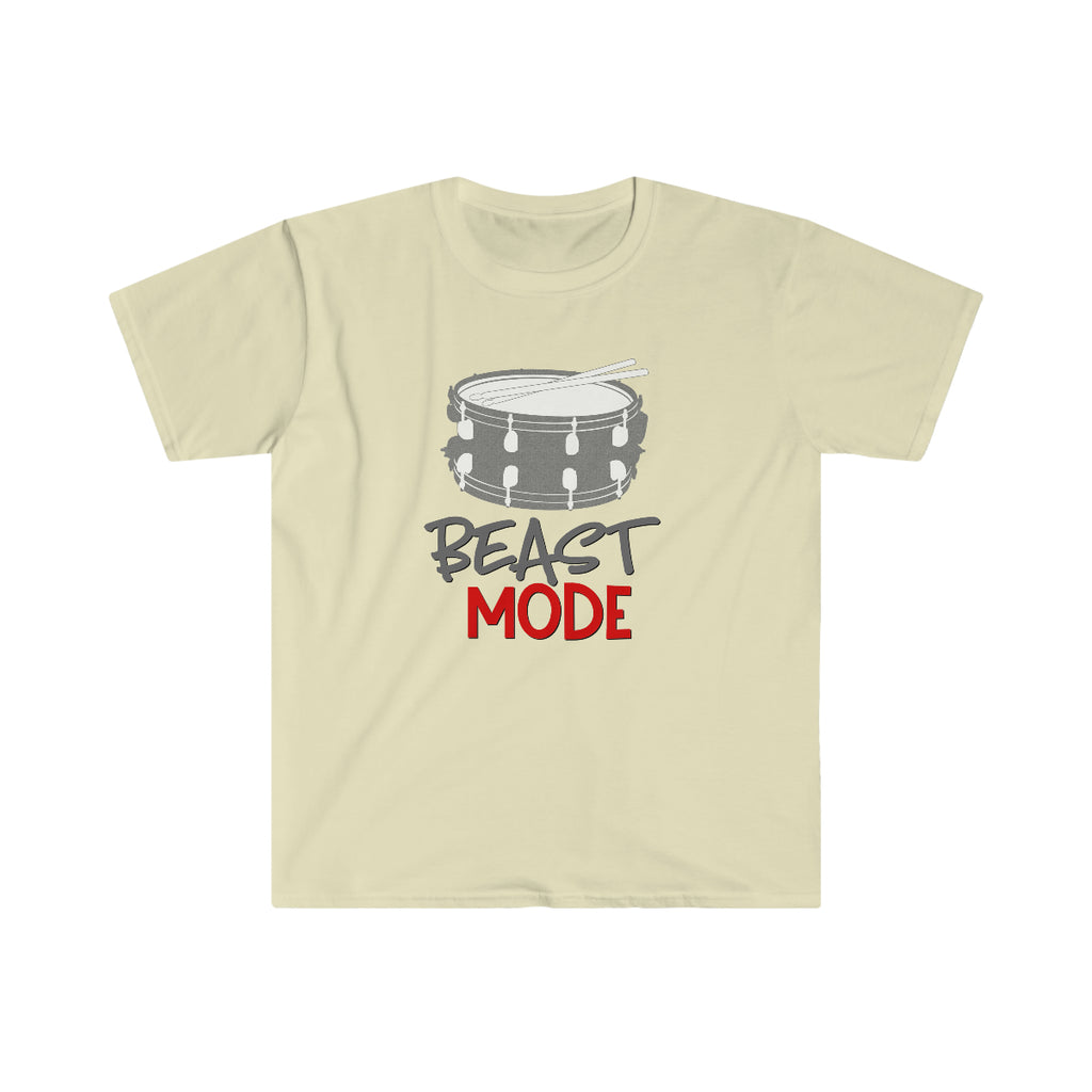 Beast Mode - Snare Drum - Unisex Softstyle T-Shirt