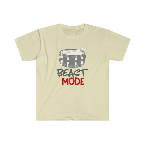 Beast Mode - Snare Drum - Unisex Softstyle T-Shirt