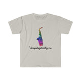 Unapologetically Me - Rainbow - Alto Sax - Unisex Softstyle T-Shirt