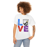 Marching Band - Love - Shako - Unisex Heavy Cotton Tee