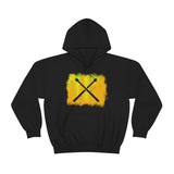 Vintage Yellow Cloud - Drumsticks - Hoodie