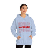 Marching Band - Retro - Red - Hoodie