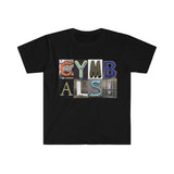 Cymbals - Artsy Alphabet - Unisex Softstyle T-Shirt