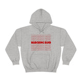 Marching Band - Retro - Red - Hoodie