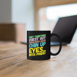 Marching Band - Eyes With Pride - 11oz Black Mug