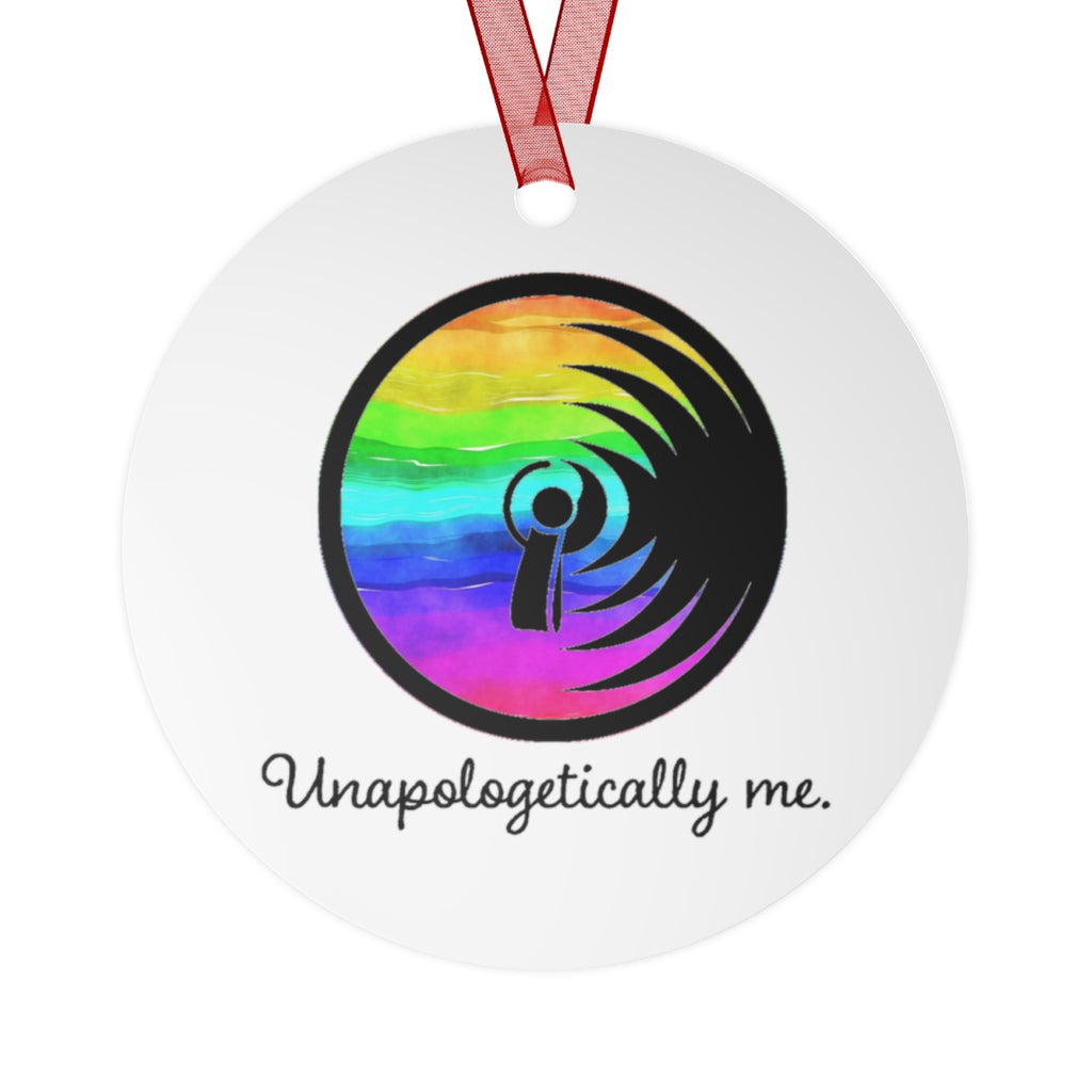 Unapologetically Me - Rainbow - Cymbals - Metal Ornament