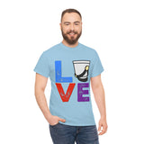 Marching Band - Love - Shako - Unisex Heavy Cotton Tee