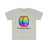 Unapologetically Me - Rainbow - Bass Drum - Unisex Softstyle T-Shirt