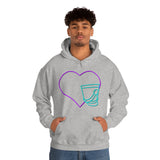 Marching Band - Heart - Shako - Hoodie