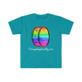 Unapologetically Me - Rainbow - Bass Drum - Unisex Softstyle T-Shirt