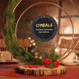 Cymbals - Only - Metal Ornament