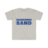 Marching Band - Blue - Unisex Softstyle T-Shirt