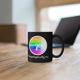 Unapologetically Me - Rainbow - Cymbals - 11oz Black Mug