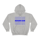 Copy of Marching Band - Retro - Blue - Metal Ornament