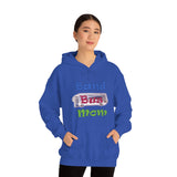 Band Mom - Band BUS Mom - Unisex Heavy Blend™ Hooded Sweatshirt