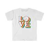 LOVE - Drumsticks - Unisex Softstyle T-Shirt