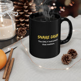 Snare Drum - Only - 11oz Black Mug